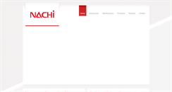 Desktop Screenshot of nachi.com.br