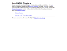 Tablet Screenshot of il.nachi.org