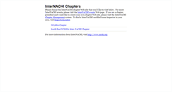 Desktop Screenshot of nc.nachi.org